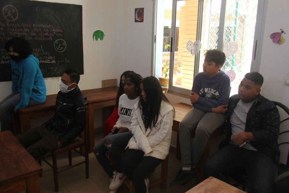 Atelier Laza-Adina avec les jeunes de l’association Des projets et des ailes (mai 2020)