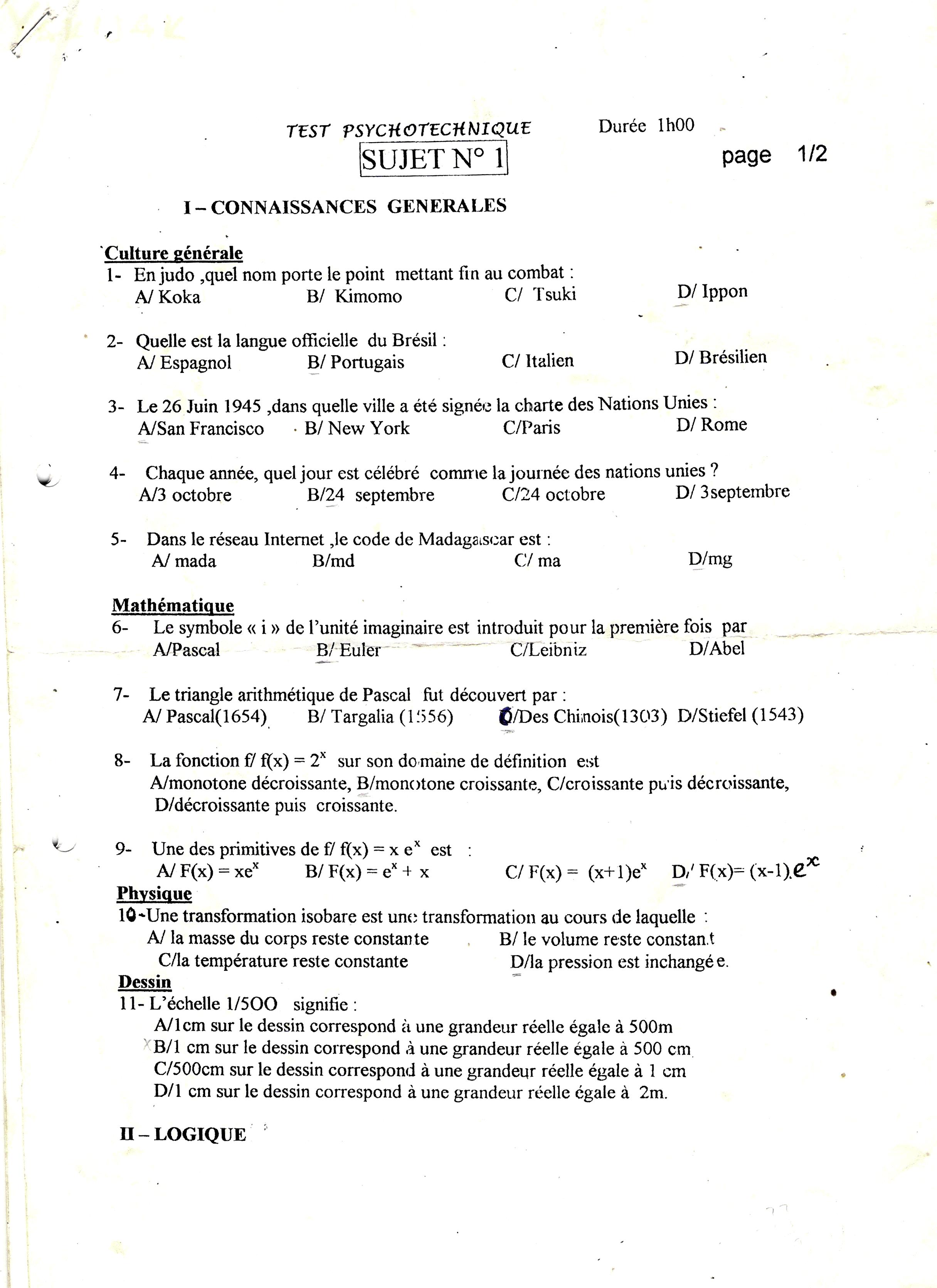 Sujet Polytechnique - SUJET (25)