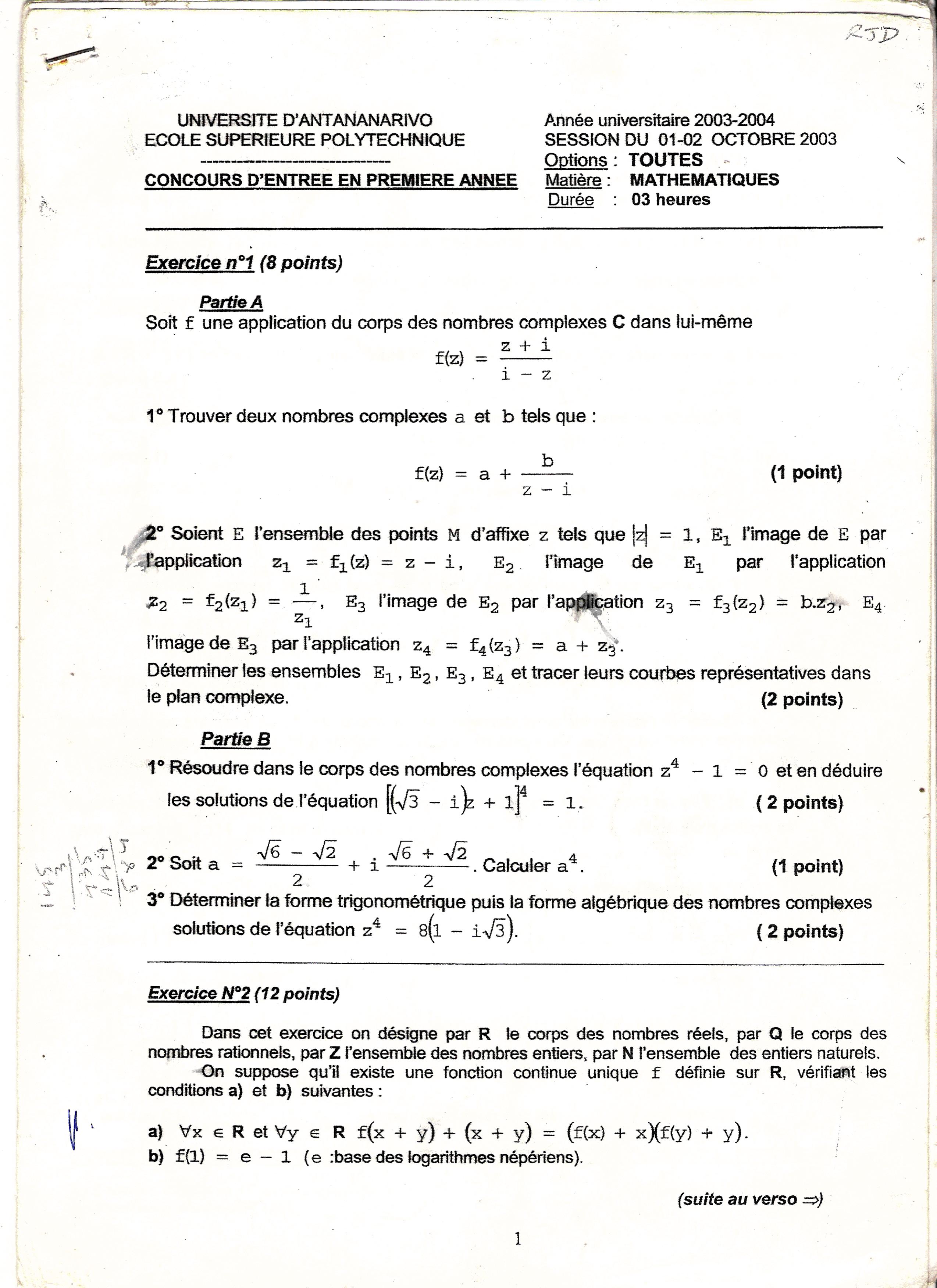 Sujet Polytechnique - SUJET (4)