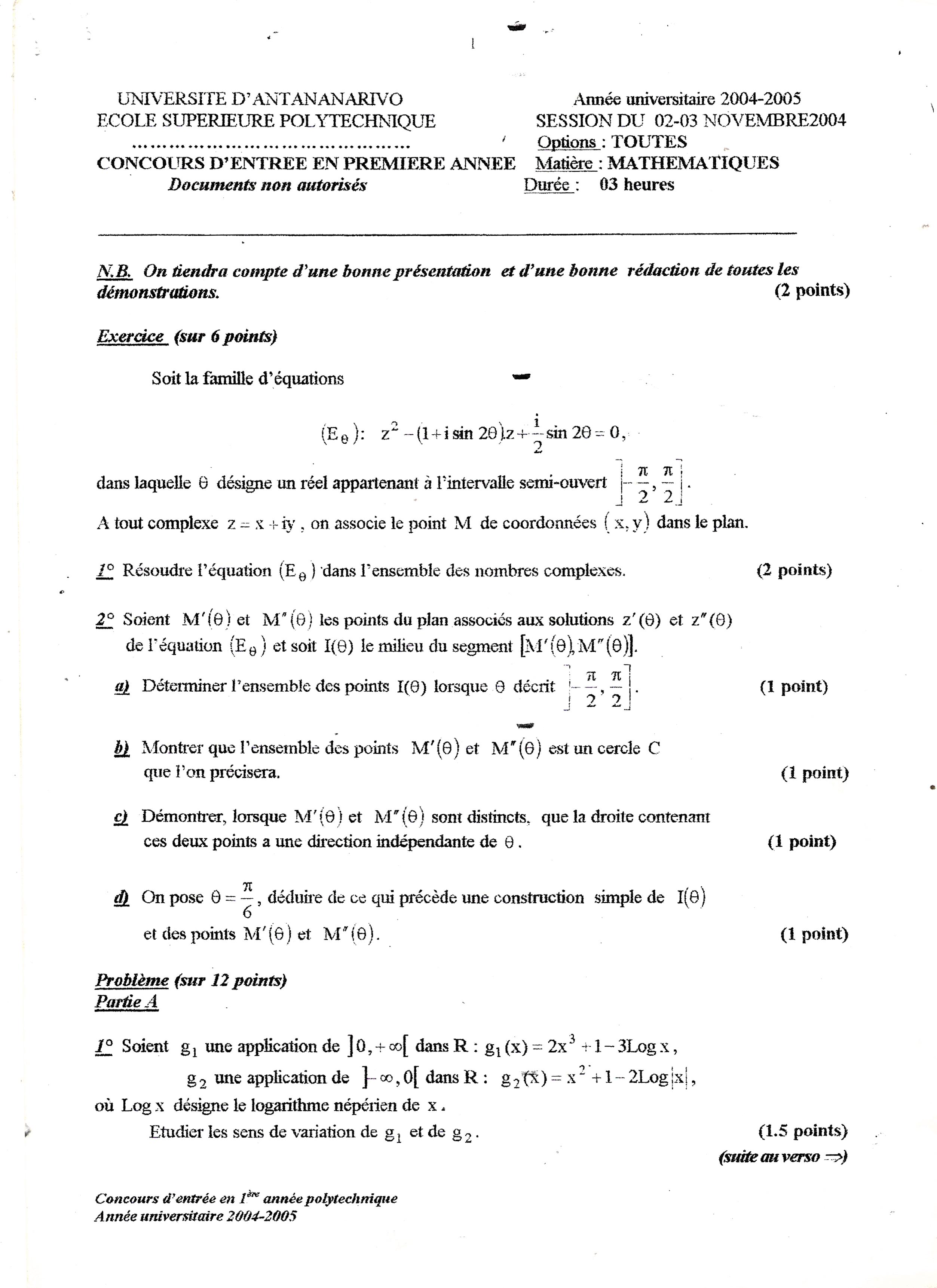 Sujet Polytechnique - SUJET (6)