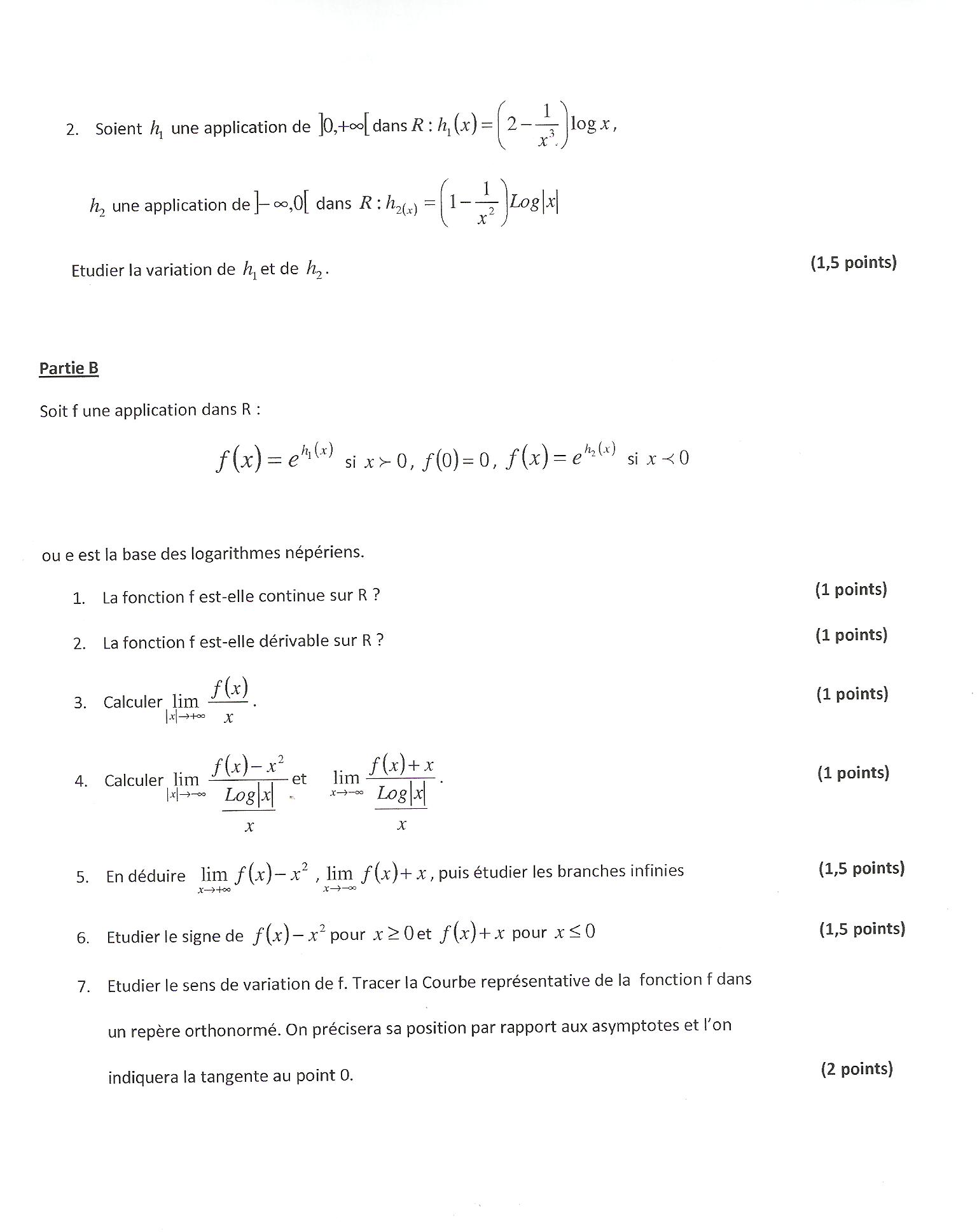 Sujet Polytechnique - Sujets Polytech 012
