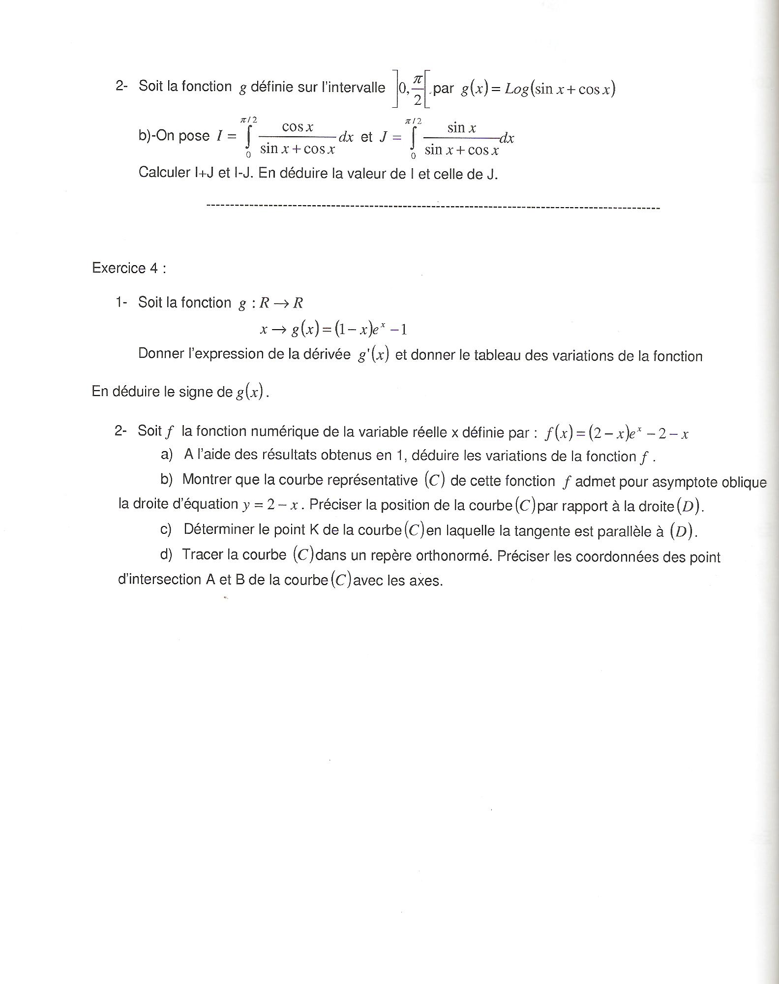 Sujet Polytechnique - Sujets Polytech 019