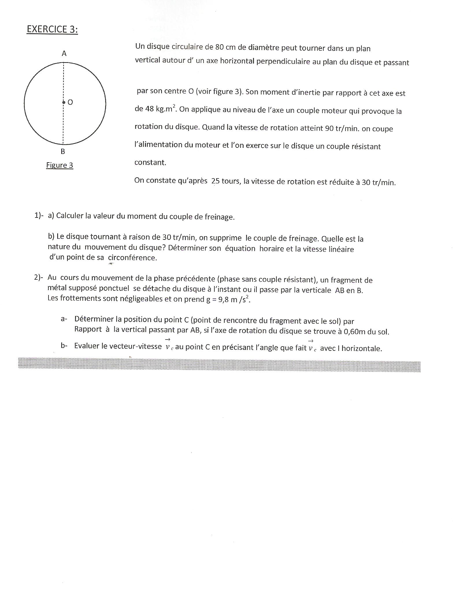 Sujet Polytechnique - Sujets Polytech 048