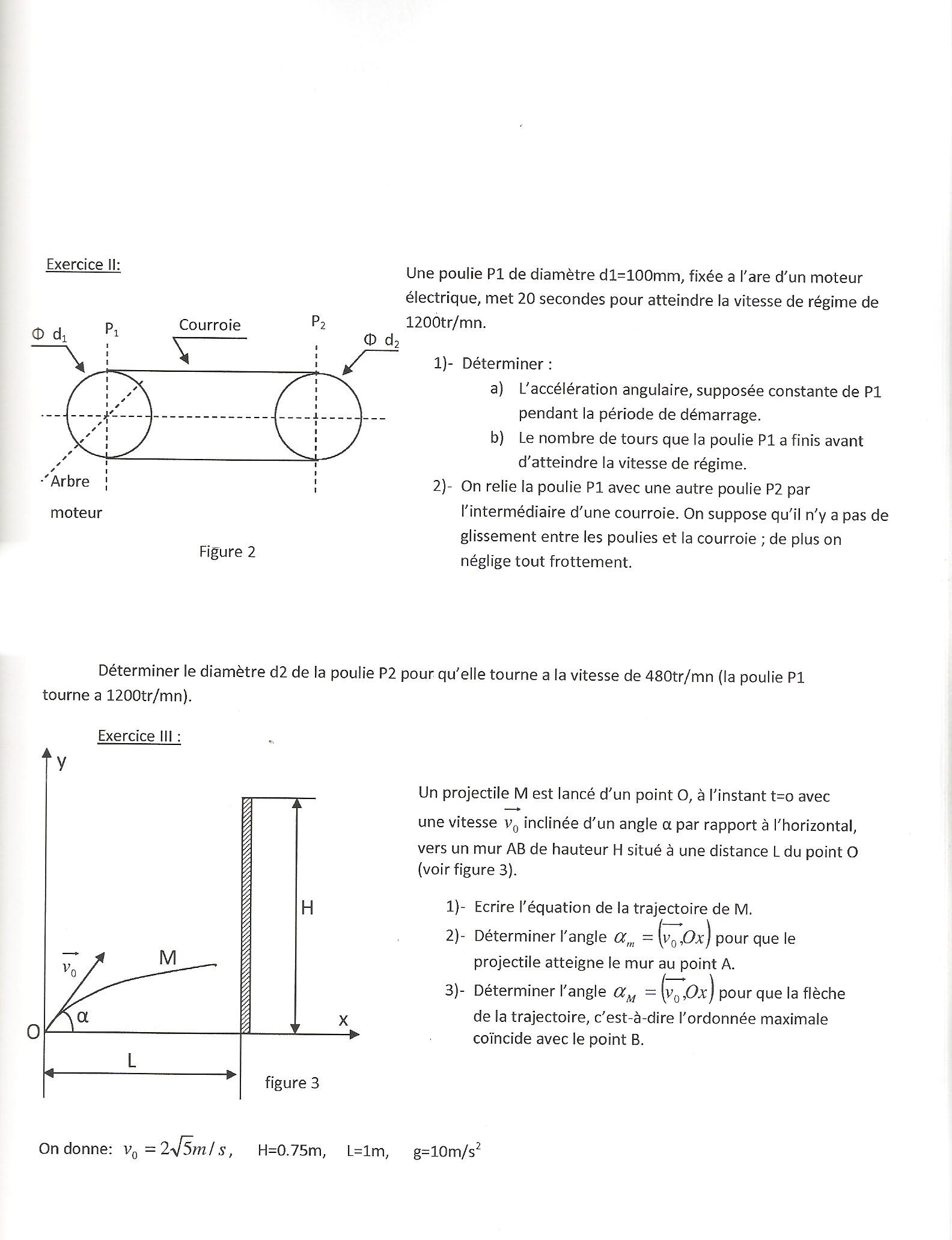 Sujet Polytechnique - Sujets Polytech 050