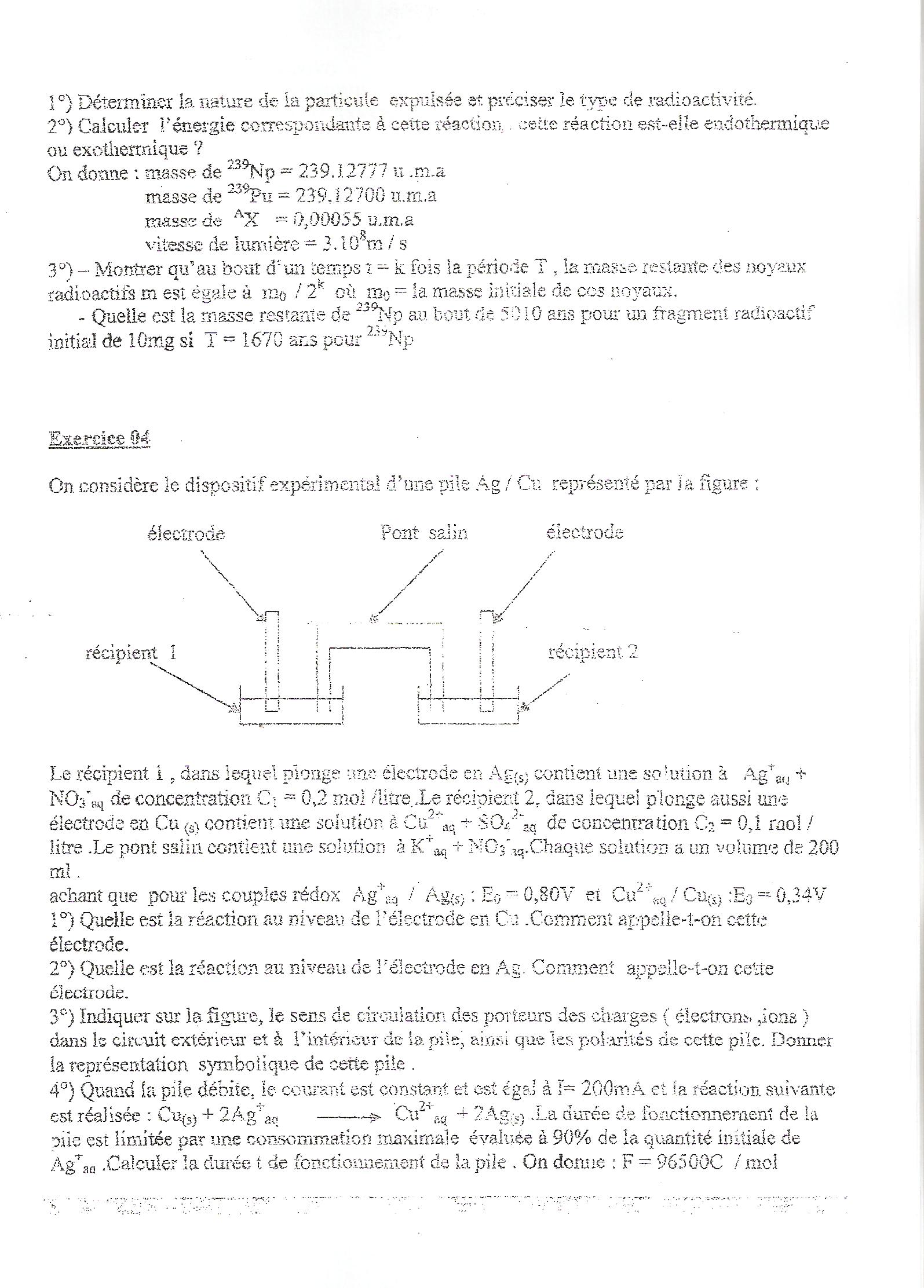 Sujet Polytechnique - Sujets Polytech 068