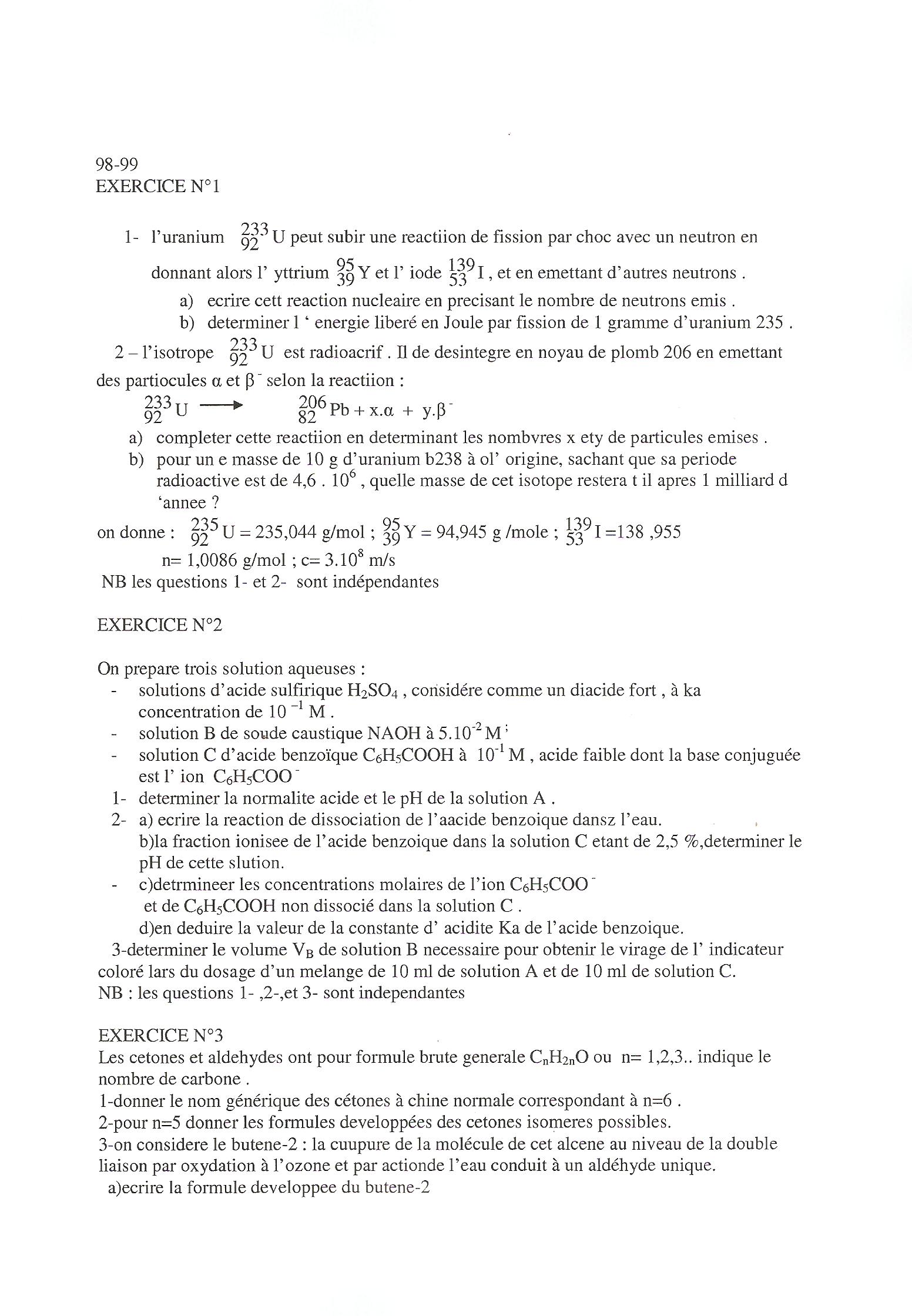 Sujet Polytechnique - Sujets Polytech 072