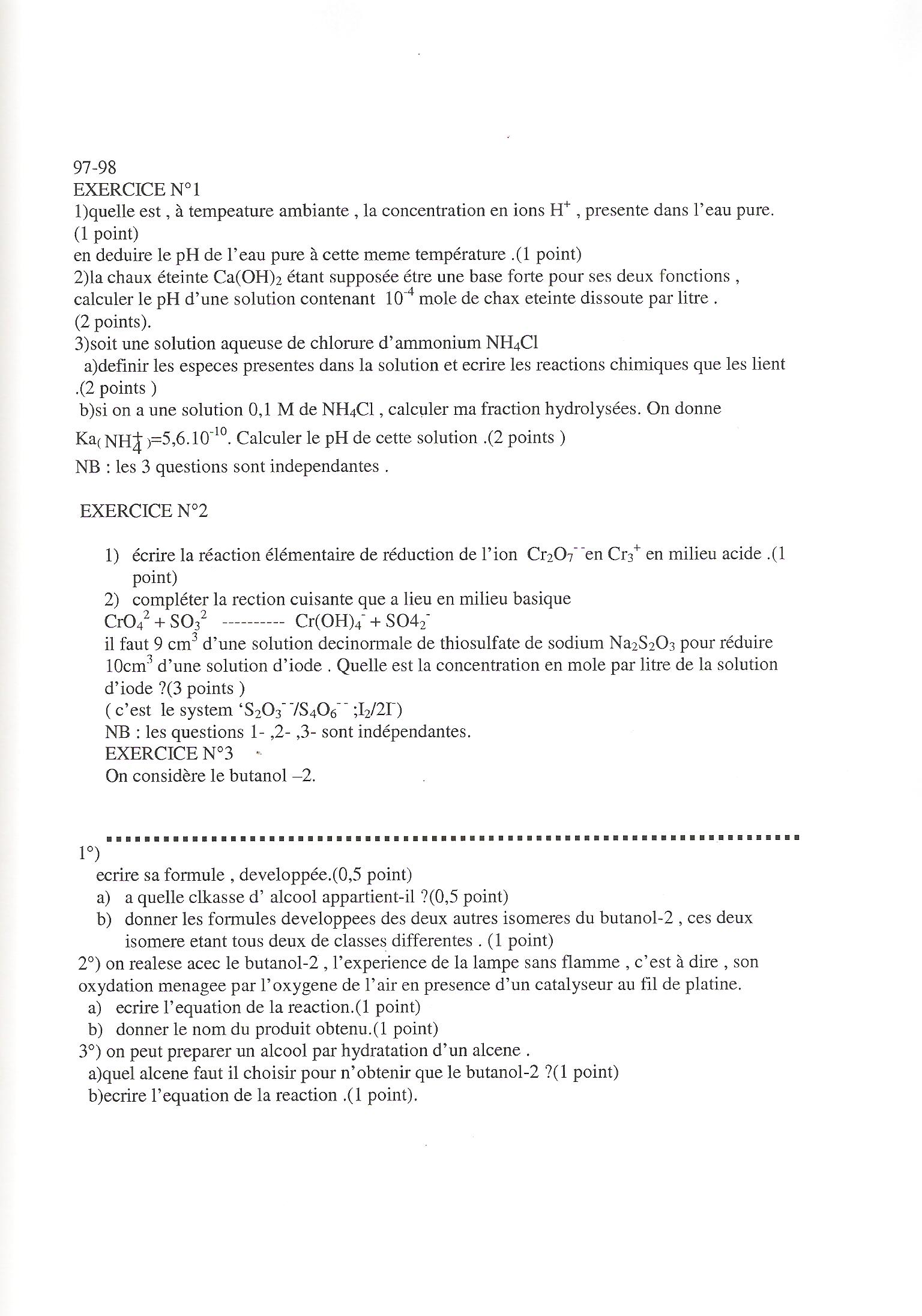 Sujet Polytechnique - Sujets Polytech 074
